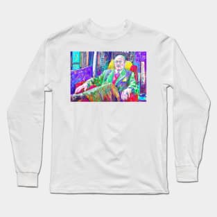 CARL JUNG - colored pencils portrait Long Sleeve T-Shirt